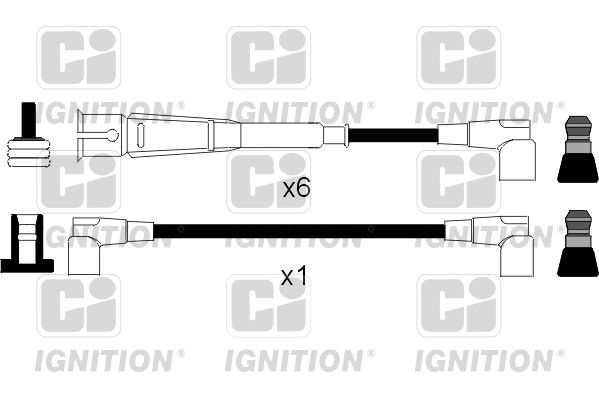 QUINTON HAZELL Комплект проводов зажигания XC1019